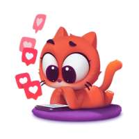 Taffy Cat Sticker