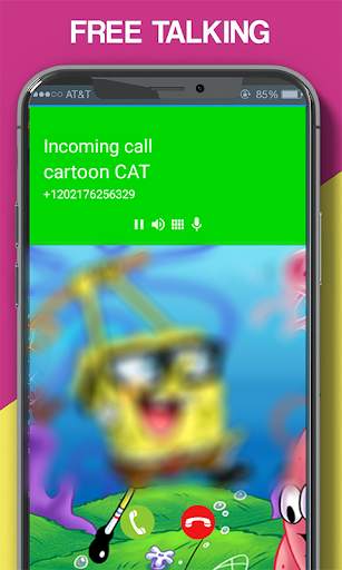 Funny Bob Yellow video Call screenshot 2