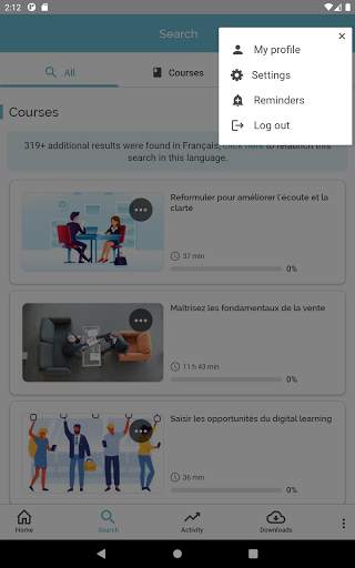 My Learning screenshot 16