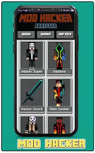 Mod Hacker Skin For Minecraft 2021 screenshot 1