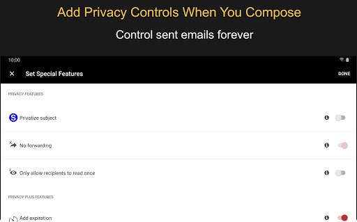 EPRIVO Private Email with Voice and Controls screenshot 11