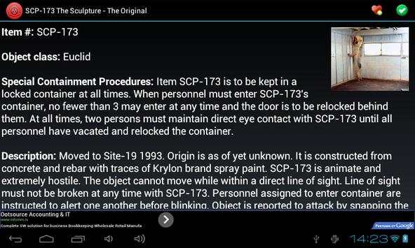 SCP Database स्क्रीनशॉट 16
