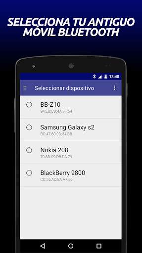 Transfer Contacts screenshot 1