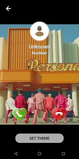 Bts Video Ringtones, Incoming Call, Call Theme screenshot 2