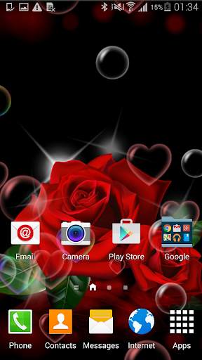 Love Rose Free Live Wallpaper screenshot 2