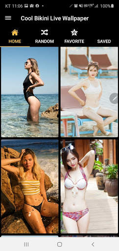 Cool Bikini Hot sexy girls Live Wallpaper HD 4K screenshot 1