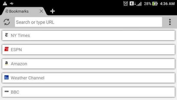 Web Browser screenshot 8
