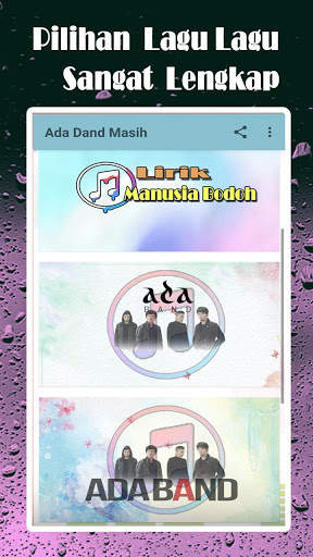 Mp3 Ada Band Offline screenshot 2