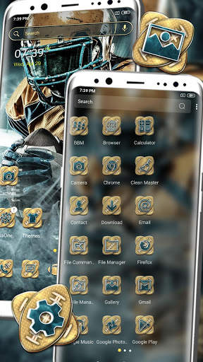Rugby Sportman Launcher Theme screenshot 3