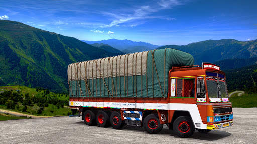 Indian Cargo Truck Driver 3D 2021:New Truck Games screenshot 1