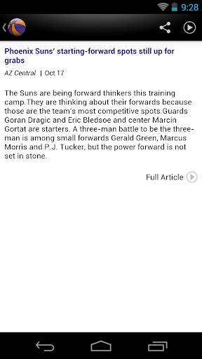 Phoenix Basketball News screenshot 2