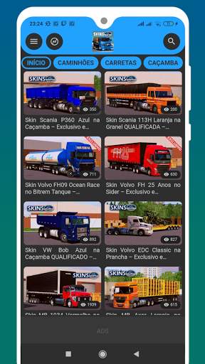 Skins World Truck Driving Simulator - PRO screenshot 2