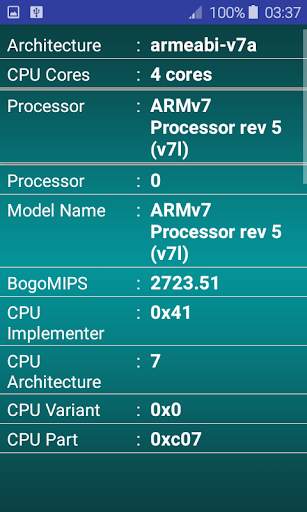 Mobile Hardware Info screenshot 6