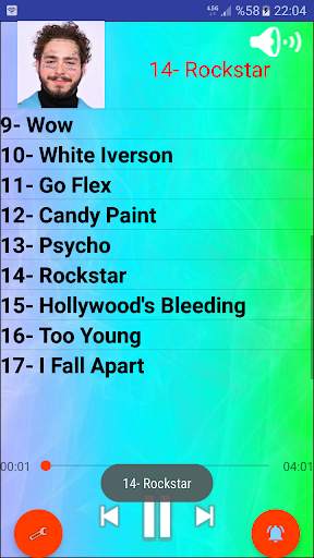 POST MALONE SUPER SONGS / WITHOUT INTERNET/  FREE screenshot 3
