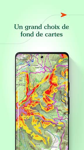 Iphigénie | The Hiking Map App screenshot 5