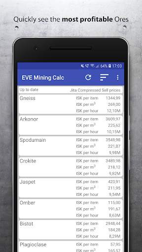 Mining Helper for EVE Online screenshot 1