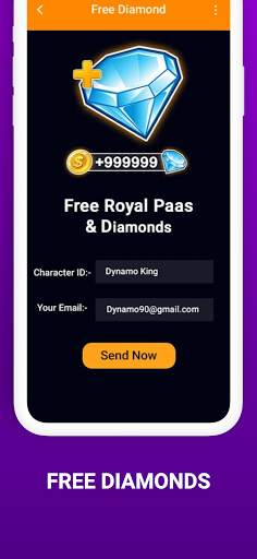 Free Diamonds For Free Fire скриншот 4