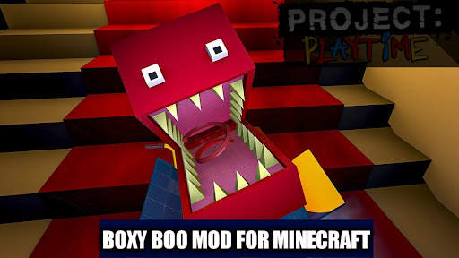 Boxy Boo Mod for Minecraft pe screenshot 3