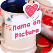 My Name on Picture icon