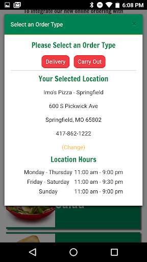 Imo's Pizza screenshot 3