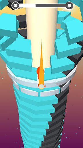 Helix Stack เกมบอล: กระโดดลูกใหญ่ 3D screenshot 11