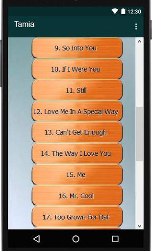 Tamia Lyrics Music screenshot 2