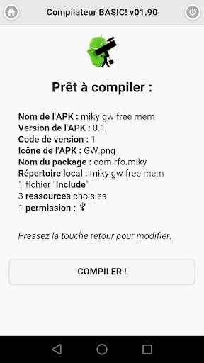 Compilateur BASIC! screenshot 7