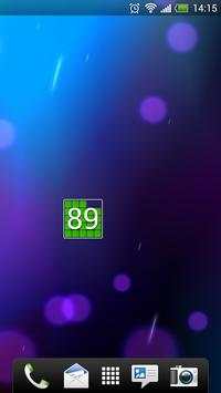 Cube Battery Widget Mini स्क्रीनशॉट 1