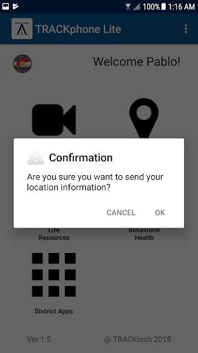 TRACKphone Lite screenshot 4
