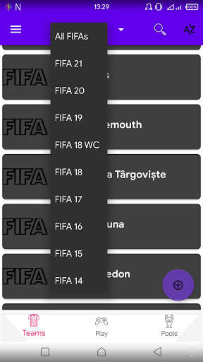 Team Selector for FIFA screenshot 2