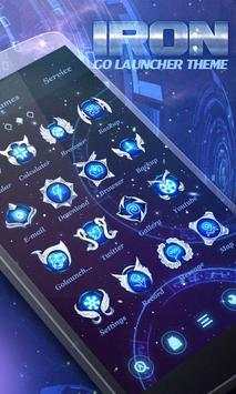IRON GO Launcher Theme screenshot 1