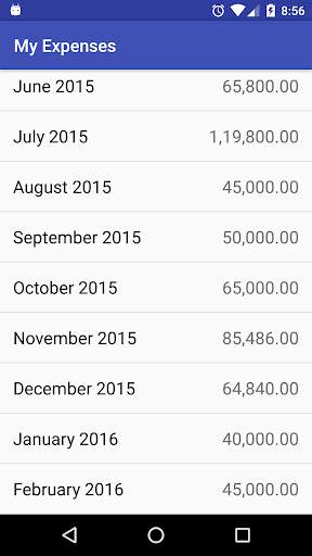 My Expenses screenshot 5