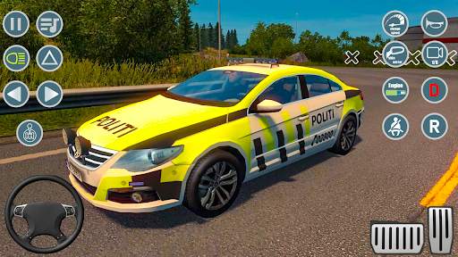 Spooky Stunt Crazy Police 3d screenshot 2