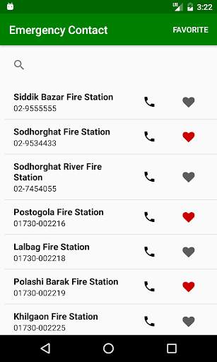 BD Emergency Contacts Number screenshot 1
