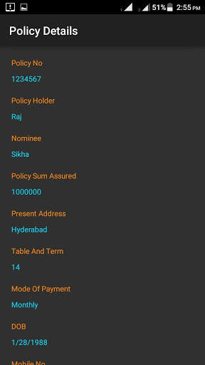 LIC Organizer screenshot 6
