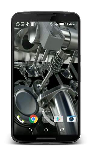 V8 Engine 3D Live Wallpaper screenshot 2