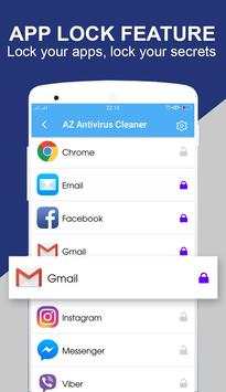 AZ Antivirus for android phones free - App Lock screenshot 5