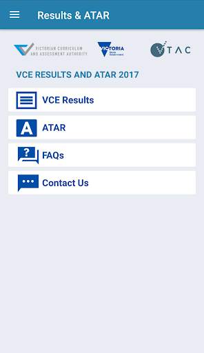 VCE Results and ATAR screenshot 1