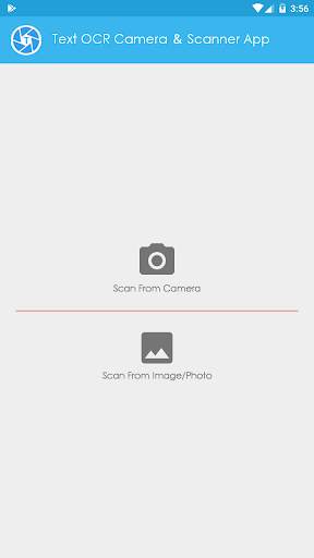 Text OCR Scanner From Image or Camera screenshot 1