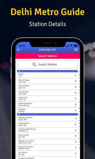 Delhi Metro Guide screenshot 3