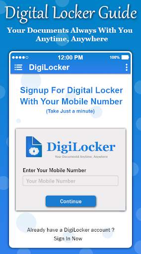 DIGITAL LOCKER GUIDE APP 2020 screenshot 7