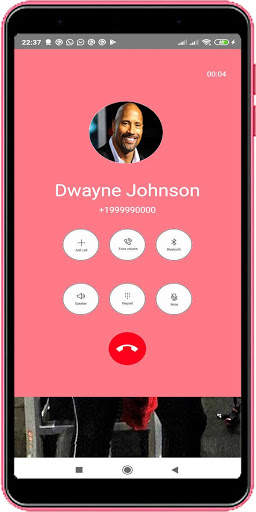 The Rock Video Call (Dwayne Johnson) screenshot 2