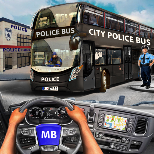 Police Bus Simulator Bus Games icon