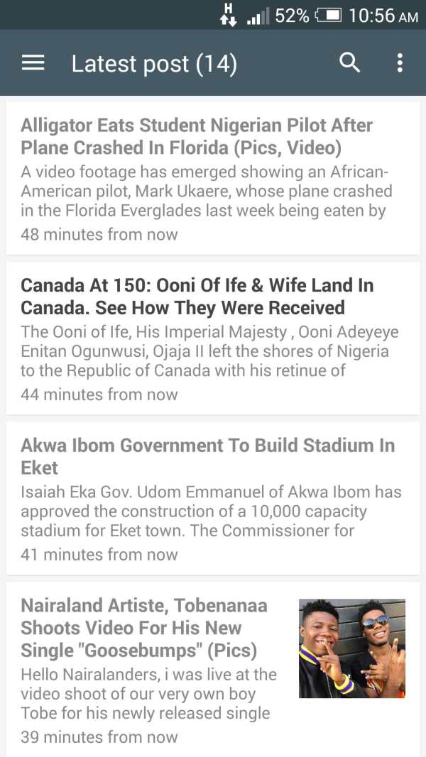 Nairaland News screenshot 2
