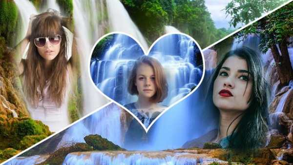 Waterfall Photo Collage -Blend Photo screenshot 5