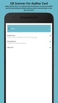 Fast Adhar Card Scanner - QR Scanner Adhar Card screenshot 3