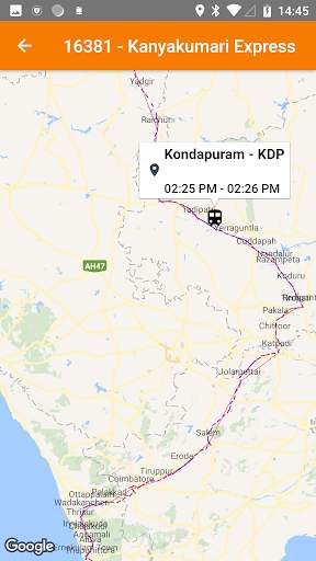 Running Train Status screenshot 3