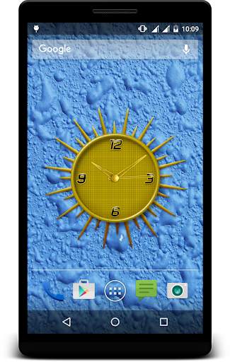 Awesome Clock Live Wallpaper screenshot 1