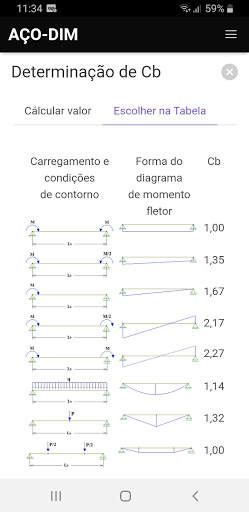 Aço-dim NBR8800 screenshot 6