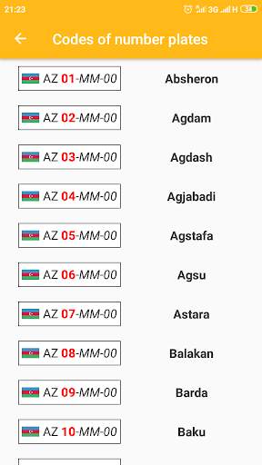 Traffic rules of Azerbaijan (exam emulator) screenshot 6
